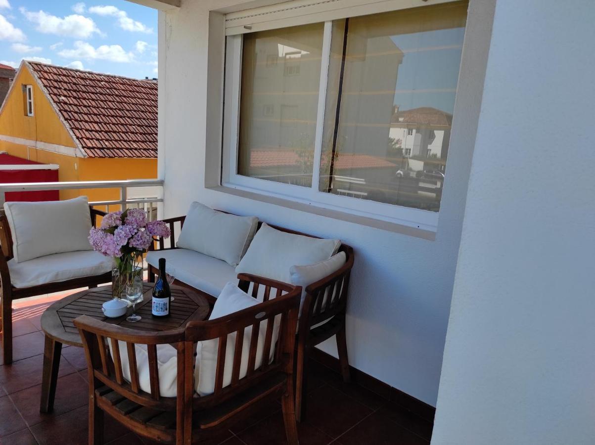 Precioso Piso En Playa America Con Jardin Privado. Нигран Экстерьер фото
